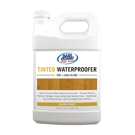 Rainguard Brands 1 Gal. Tinted Waterproofer, Matte, Golden Honey TPC-0113